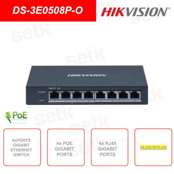 HikVision DS-3E0508P-O